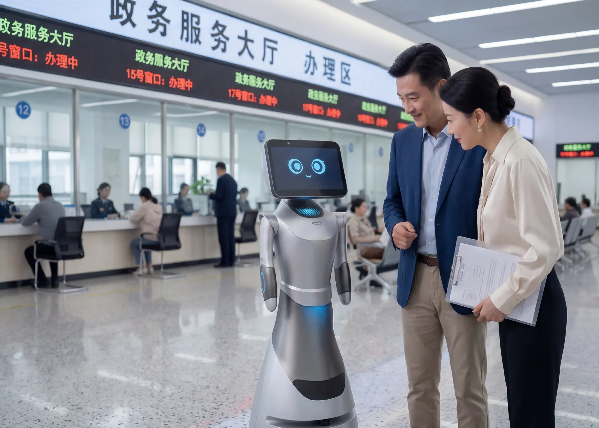 豹小秘 Pro 迎宾接待与业务讲解
